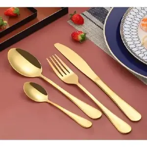 Set de Cubiertos de Lujo: Eleva Tu Experiencia Culinaria - Set de cubiertos de lujo