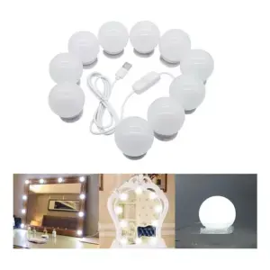 Ilumina Tu Belleza: Extensión de Luces para Espejo - Extensión Luces bombillas Para Espejo