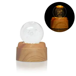 Bola de Cristal Giratoria: Un Universo en Movimiento - Bola De Cristal Giratoria Diseño Galaxia