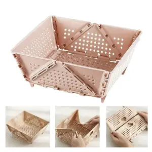 Organizador Cesta Plegable con Escurridor RS - Organizador Cesta Plegable Escurridor Rs