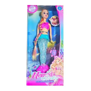 Muñeca Sirena Tortuga: ¡La Aventura Marina te Espera! - Muñeca Sirena Cola Sirena Tortuga Juguet
