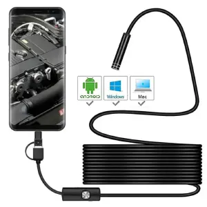 Cámara Endoscopio HD con Adaptador Tipo-C: ¡Descubre lo Invisible! - Cámara Endoscopio HD Adaptador 3,1 TipoC