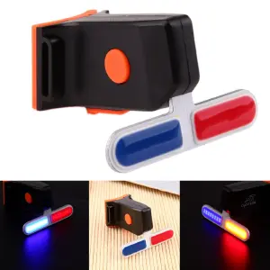 Luz de Policía para Bicicleta: Ilumina tu Camino con Seguridad - Luz para bicicleta de policía