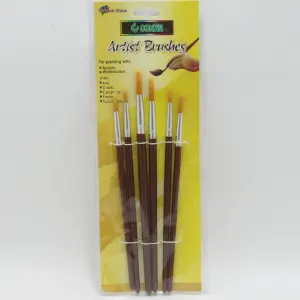 Set de Pinceles Esenciales x 6 Unidades - Set de pinceles x 6 unidades