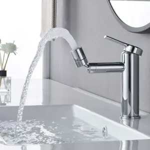 Monocontrol de Lavamanos Cromado con Extensión: Elegancia y Funcionalidad en tu Baño - Monocontrol de lavamanos cromada con ext
