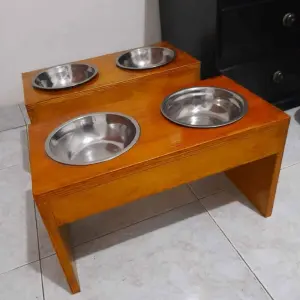 Comedero Elevado para Mascotas: Comodidad y Salud en Cada Bocado - Comedero alto para mascotas
