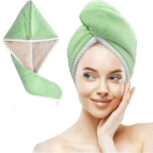 Toalla de Microfibra para Secar Cabello: ¡Dile Adiós al Cabello Mojado! - Toalla en microfibra para secado Cabello