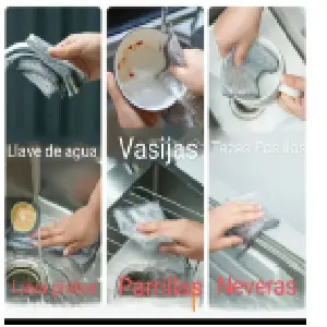 Descubre la Magia de la Limpieza: Pack de 6 Paños Mágicos de Limpieza - PAÑOS MAGICOS DE LIMPIEZA * 6 UNIDADES