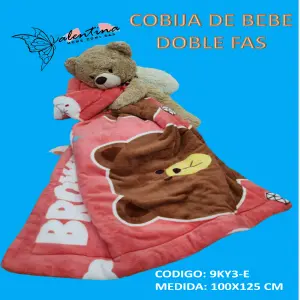 Manta Suave y Acogedora para Bebé - BEBE COBIJA