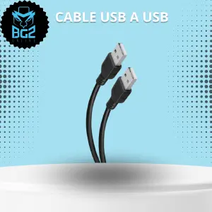 Cable USB A a USB: Conexión y Carga de Alto Rendimiento - CABLE USB A USB