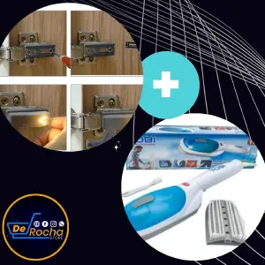 Revoluciona tu Belleza: Combo Plancha a Vapor + Luz LED para Bisagras - Combo plancha a vapor+ luz led bisagra