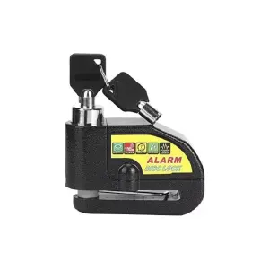 Candado de Disco con Alarma para Moto y Bicicleta: ¡Máxima Seguridad! - Candado Freno De Disco Con Alarma Para M