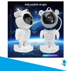 Proyector Galaxias Luna Astronauta: Tu Viaje Cósmico Personal - Proyector Galaxias Luna Astronauta
