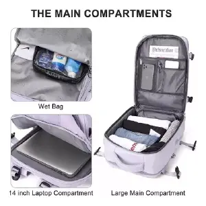 Morral Bolso Viajero Maleta: Tu Compañero Ideal para el Gimnasio y Aventuras - Morral Bolso Viajero Maleta Para Gym Moc