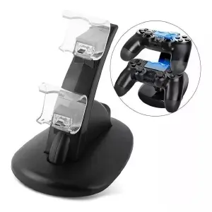 BASE CARGADOR VERTICAL PARA PLAYSTATION 4 - BASE CARGADOR VERTICAL PLAY 4