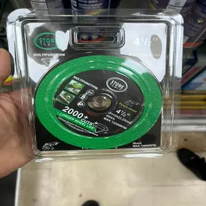 Disco de Corte de 4 Pulgadas: Potencia y Durabilidad Indestructible - DISCO DE CORTE DE 4 PULGADAS 1/2 INDEST