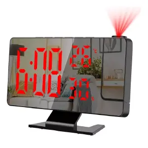 Reloj Despertador Digital con Proyector: Despierta con Estilo y Claridad - Reloj Despertador Digital Con Proyector