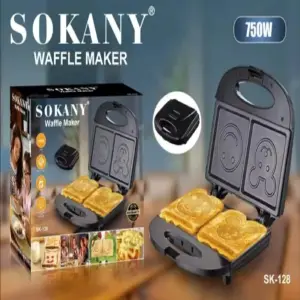 Sandwichera Divertida Sokany: ¡Desayunos y Meriendas con Personalidad! - Sandwichera Con Figuras Sokany