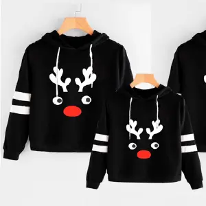 Buzo Navideño 'Renos Encantados' para Dama - Buzo, Saco Hoodie Dama Renos Navidad