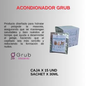 SACHET ACONDICIONADOR GRUB X 15 UND