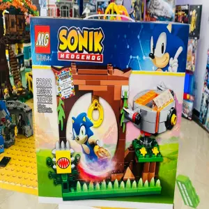 ¡Construye la Diversión con Sonic Hedgehog: 180 Piezas! - Sonik Hedgehog 180 Piezas para armar