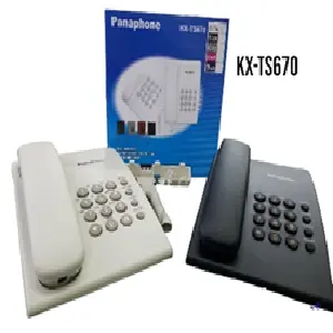 Teléfono KX-TS670: Claridad y Confiabilidad en Cada Llamada - KX-TS670