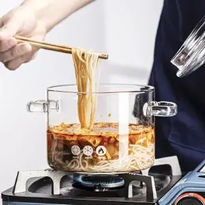 Olla de Vidrio Resistente al Fuego: Cocina con Estilo y Seguridad - Olla De Vidrio Resistente Al fuego