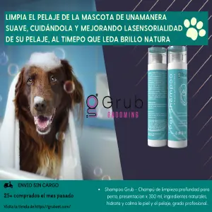Shampoo Limpieza Profunda para Perros - 300 ml - SHAMPOO LIMPIEZA PROFUNDA x 300 ml PERRO