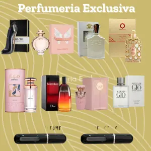 Descubre el Kit Esencial: 8 Perfumes de Lujo + 2 Perfumeros de Viaje - Kit 8 perfumes + 2 perfumeros