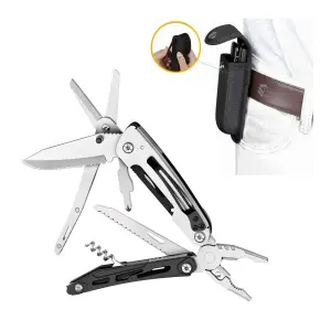 Multiherramienta 21 en 1 con Estuche: ¡Tu Aliada en Cualquier Situación! - Multi Herramienta 21 en 1 con estuche