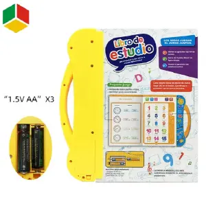 Cartilla Interactiva de Aprendizaje: ¡Aprende y juega en español e inglés! - CARTILLA INTERACTIVA DE APRENDIZAJE