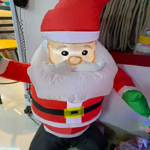 PAPA NOEL INFLABLE: ¡La Magia Navideña que Ilumina tu Hogar! - PAPA NOEL INFLABLE