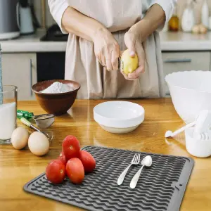 Escurridor de Platos de Cocina en Silicona: ¡Tu Aliado Perfecto! - Escurridor Platos De Cocina En Silicona