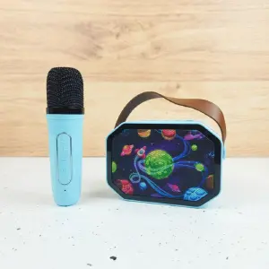 Sistema de Sonido y Voz Profesional - Set De Parlante Y Micrófono