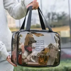 NUEVA COSMETIQUERA TRANSPARENTE: ¡Organización y Estilo al Alcance de tu Mano! - NUEVA COSMETIQUERA TRANSPARENTE