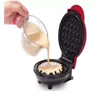 Mini Wafflera: ¡Crea Delicias Caseras en Minutos! - Mini waflera