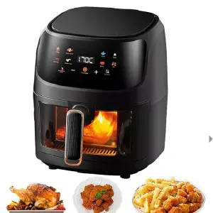 Revoluciona tu Cocina con la Freidora de Aire de 10 Litros Sin Aceite - Freidora de Aire 10 litros sin aceite