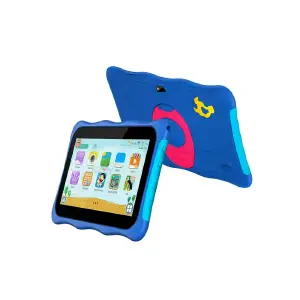 Tablet Infantil Azul Astronauta K3: ¡La Aventura Espacial Comienza Aquí! - Tablet Kids Azul Atronauta K3 7In