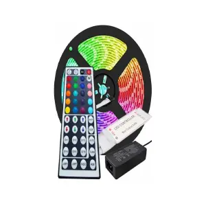 Cinta de Luz LED de 5 Metros: ¡Ilumina tu Mundo con Color! - Cinta De Luz Led 5 Metros Tira Multicolo
