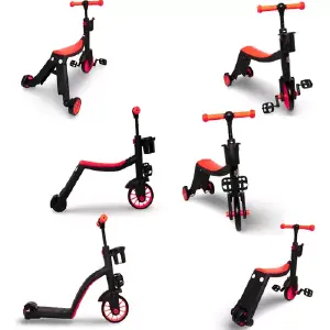 Triciclo 3 en 1: ¡Diversión y Crecimiento para tu Pequeño! - Triciclo 3 en 1