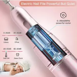 Pulidor Profesional de Uñas M-210: ¡Belleza Impecable en Cada Gesto! - Pulidor De Uñas Profesional M-210