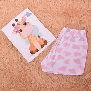 Pijama de Mujer Jirafa: Sueño y Estilo en Armonía - Pijama dama jirafa