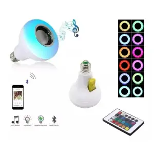 Bombillo Parlante con Bluetooth: Ilumina y Transforma tu Espacio - Bombillo Parlante Con Bluetooth