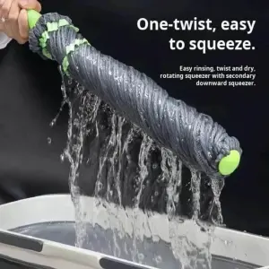 Trapero auto escurridor: Limpieza fácil y eficiente - Trapero auto escurridor