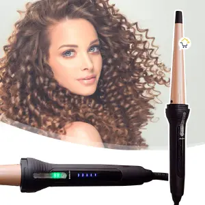 Ondas Perfectas con Rizador Cerámica Encrespador 7010 - Rizador Cerámica Encrespador 7010