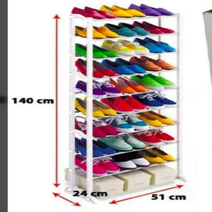 ESTANTE DE ZAPATOS 10 NIVELES ECO: ¡Organiza tu Calzado con Estilo! - ESTANTE DE ZAPATOS 10 NIVELES ECO
