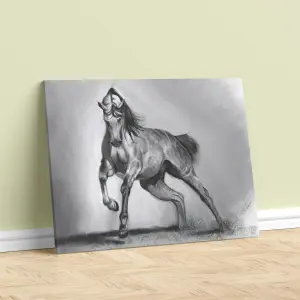 CABALLOS LIENZO 42: Arte que Galopa en Tu Hogar - CABALLOS LIENZO 42