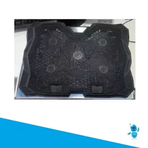 Base Refrigerante Gamer Definitiva: ¡Máximo Rendimiento para Tu PC! - Base Refrigerante Gamer 5 Ventiladores 5