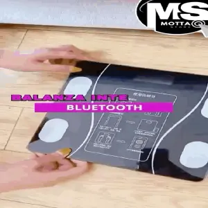 Bascula Inteligente Pesa Bluetooth Vidri: Tu Salud en Cada Paso - Bascula Inteligente Pesa Bluetooth Vidri