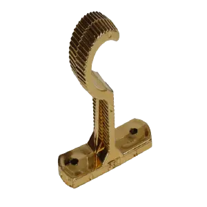 Soporte Corti: Elegancia Dorada para su Espacio - SOPORTE CORTI, DORADO 3/4